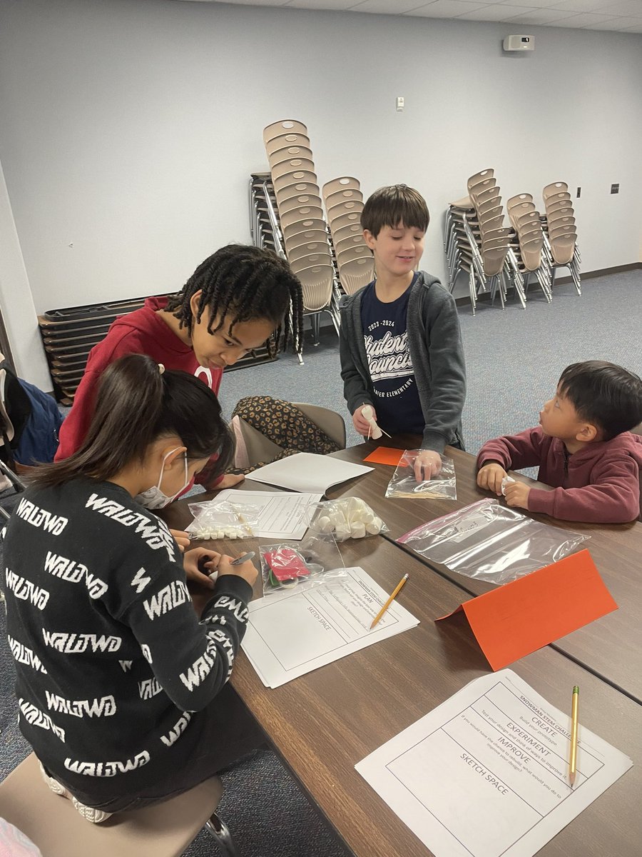 SStokes2015's tweet photo. FPSE Student Council completed a Snowman Stem Challenge during  our meeting this morning. It was so much fun watching the representatives work together and build their marshmallow snowman. @ShaferTweets https://t.co/Sg7WbXlzqX