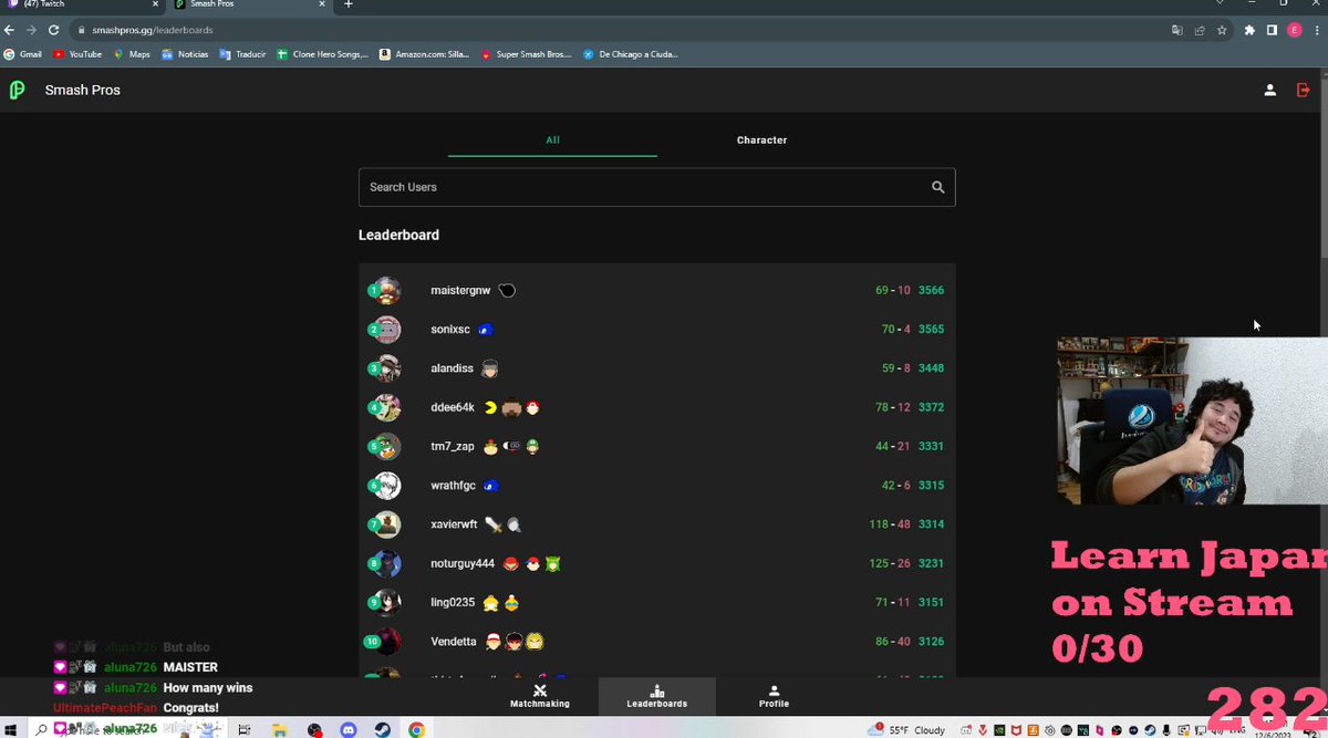 Finally... Top 1 in SmashPros, with 69 wins too.

Nice. 👌