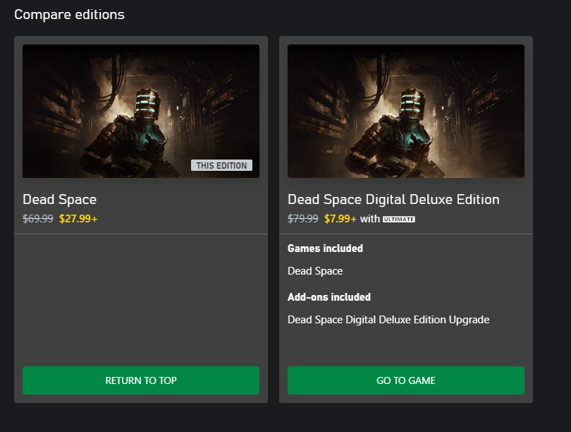 Dead Space Digital Deluxe Edition