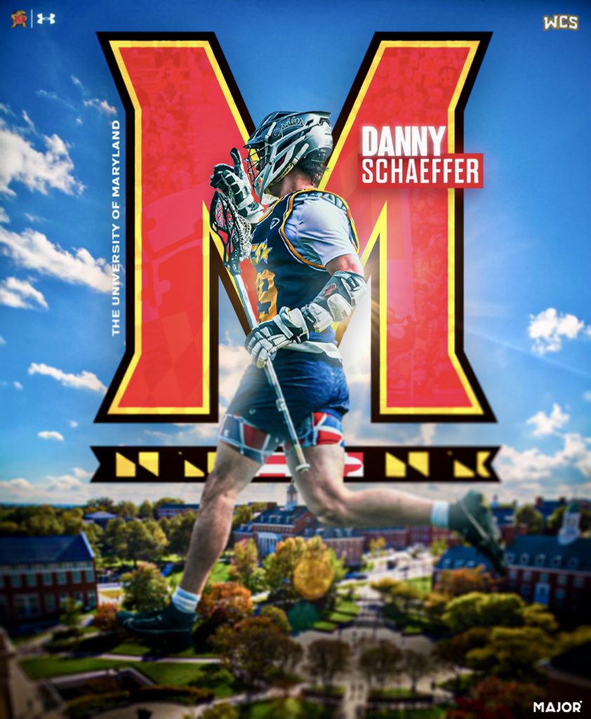 Huge congratulations to ‘25 Midfielder Danny Schaeffer on his commitment to @TerpsMLax