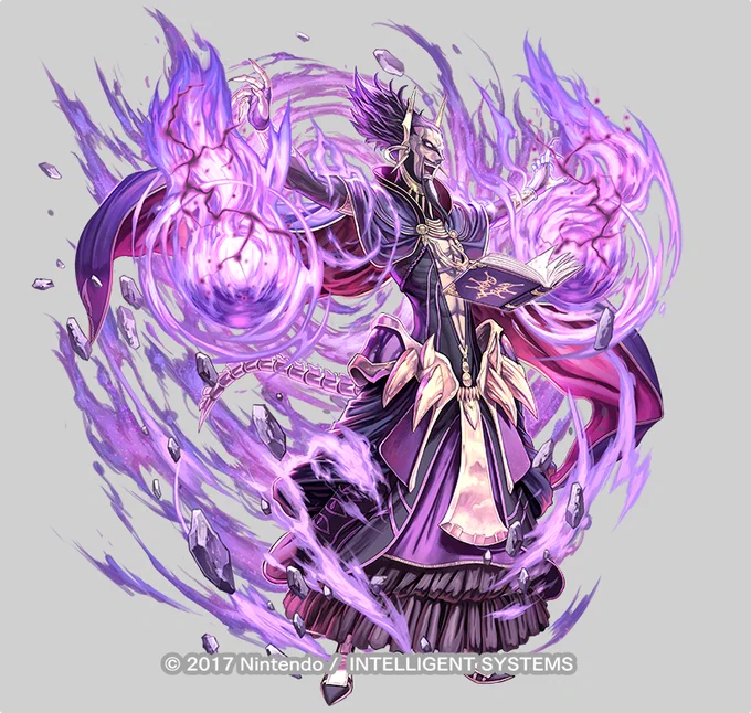 【お仕事】ファイアーエムブレムヒーローズの ■絶望への導師 ファウダー(子安武人さん) を描かせて頂きました。12/8 16:00から大英雄戦です!宜しくお願いします! I drew Fell Architect Validar that appears in Fire Emblem Heroes. #FEH #FEHeroes #FEヒーローズ fire-emblem-heroes.com