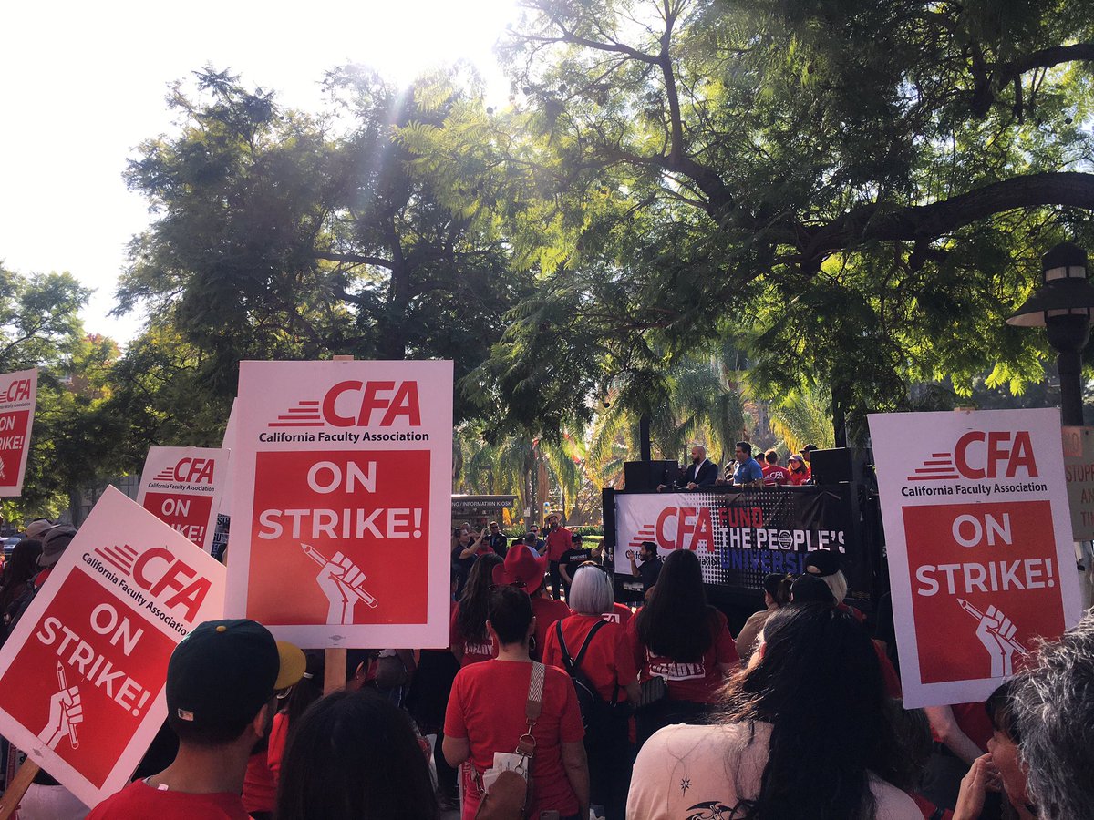 A beautiful day to fight for educational justice. @CFA_United