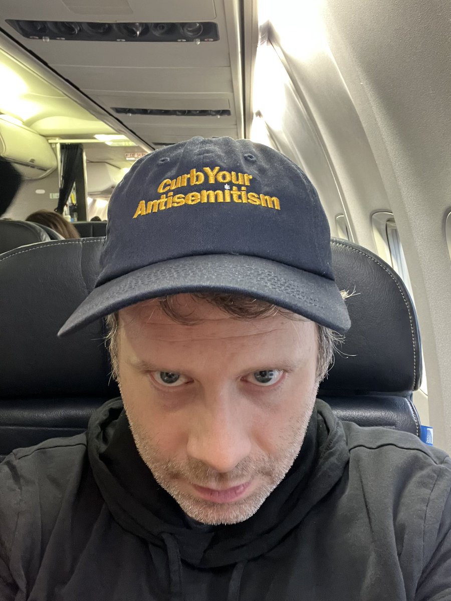 Heading home from a great day in SF. 

After yesterdays university testimony, i had an obligation to wear this hat.
