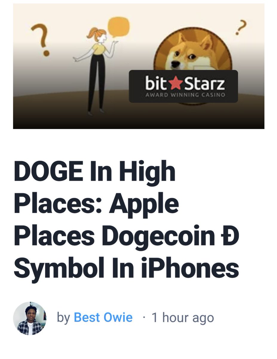 You can see a lot from high places... Almost makes me want to buy an iPhone.... #dogecoin is the way @Apple #accept #dogecoin