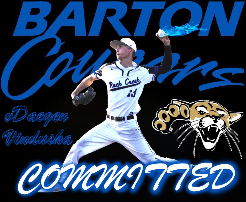 Daegen Vinduska (@daegenvinduska) on Twitter photo After a lot of time and consideration I'm extremely blessed to commit to Barton Community College to continue my academic and athletic career. I want to thank everyone who has helped me get into the position I am in today. Roll Cougs! <a href="/micah_grover1/">Micah Grover</a> <a href="/Dr_Biggies/">Brent Biggs</a> <a href="/Barton_Baseball/">Barton Baseball</a> After a lot of time and consideration I'm extremely blessed to commit to Barton Community College to continue my academic and athletic career. I want to thank everyone who has helped me get into the position I am in today. Roll Cougs! <a href="/micah_grover1/">Micah Grover</a> <a href="/Dr_Biggies/">Brent Biggs</a> <a href="/Barton_Baseball/">Barton Baseball</a>