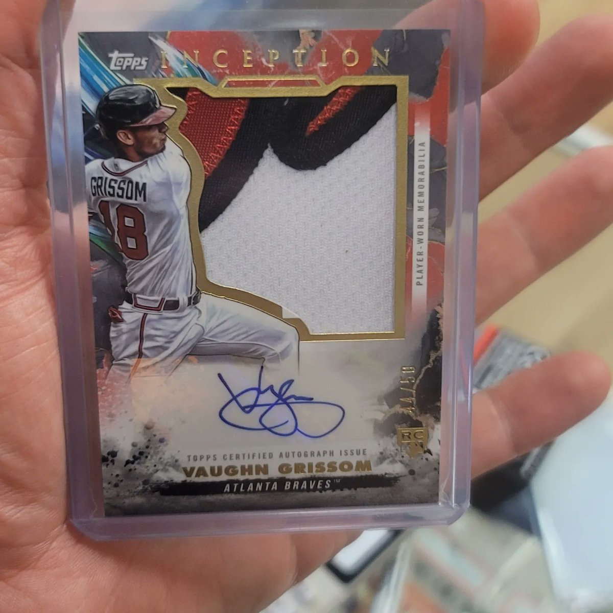 KnTSportscards's tweet image. Some of the hits from Topps Inception Baseball 2023. Doing a whole case break Friday night #toppsinception #topps #casebreak #kntbreaks #kntsportscards #vaughngrissom #brettbaty #jamesoutman