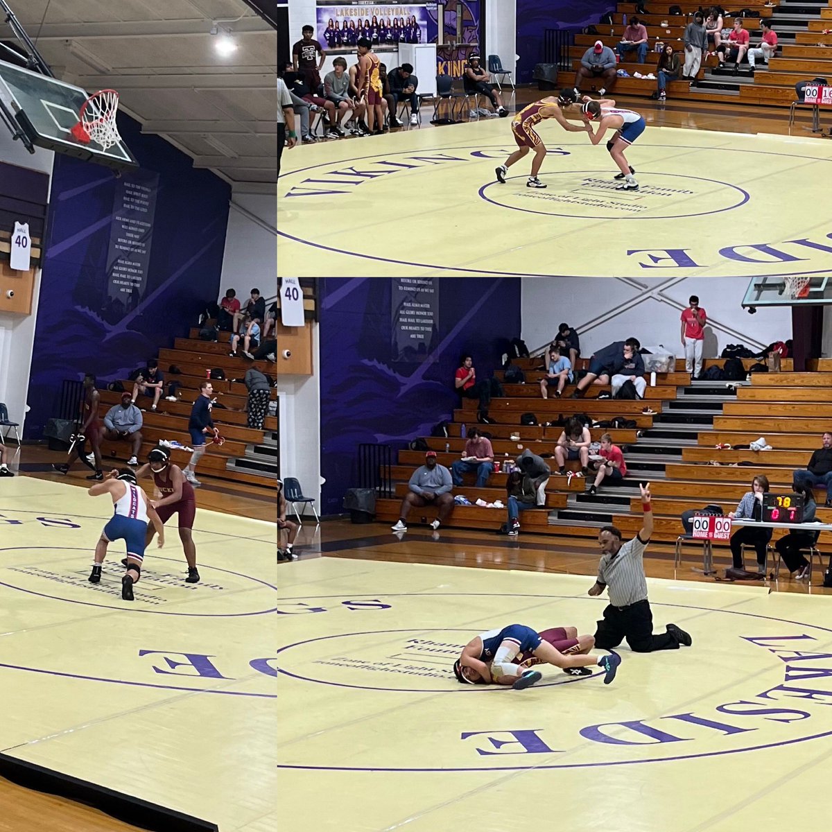 Dhswrestl's tweet photo. Dunwoody Wrestlers show their dominance against Lakeside and Tucker! πͺπ€ΌββοΈ Impressive victories on the mat tonight. #DunwoodyWrestling #MatDomination @SeWrestle @GeorgiaGrappler @DunwoodyCrier @DwoodAthletics https://t.co/sx08SvCI5T