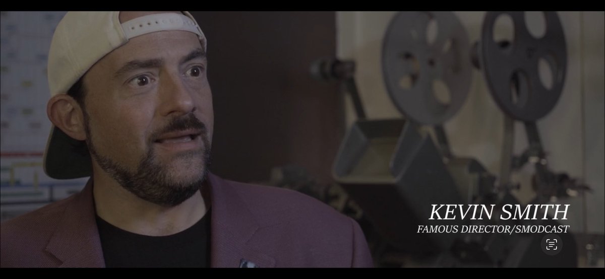 aoamovie's tweet image. I believe it’s a law that @ThatKevinSmith has to show up in any and every pop culture doc.  #smodcast