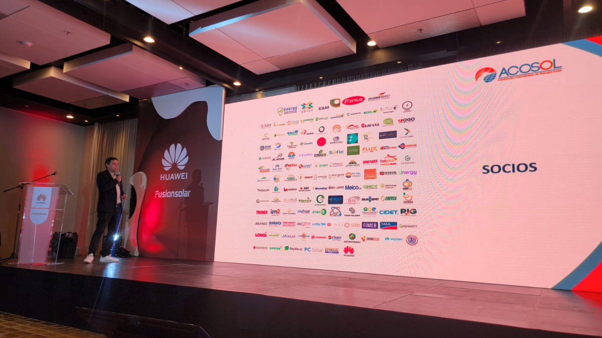 Asociación Colombiana de Energía Solar ACOSOL (@acosol_colombia) on Twitter photo 🌞Participamos en el #EcosystemSummit2023 de #Huawei en Bogotá 🇨🇴. ¡Gracias por la invitación y por un evento inspirador! Juntos, hacia un futuro más innovador y sostenible. #ACOSOL #Networking #Tecnología #EnergíasRenovables <a href="/HuaweiLatam/">Huawei Latinoamérica</a> 🌞Participamos en el #EcosystemSummit2023 de #Huawei en Bogotá 🇨🇴. ¡Gracias por la invitación y por un evento inspirador! Juntos, hacia un futuro más innovador y sostenible. #ACOSOL #Networking #Tecnología #EnergíasRenovables <a href="/HuaweiLatam/">Huawei Latinoamérica</a>
