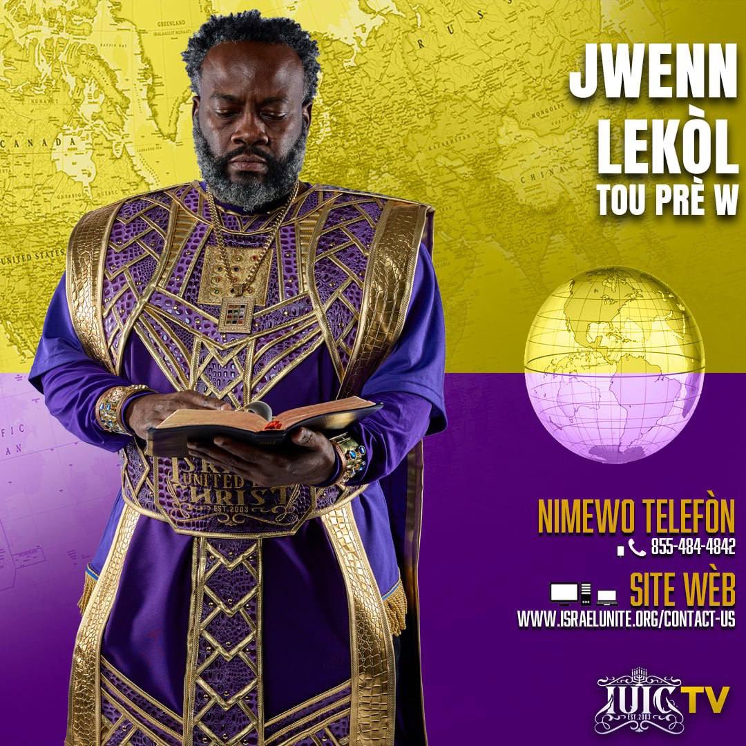iuic_haiti's tweet photo. Vizite Sit Nou Nan💻👨🏾💻🖥️
🔴 https://t.co/fLP8ugZqTK
……………………………………….
Nou etabli tout kote pèp Izrayèl lan gaye, jwen on lekòl tou prew lan jodi an pouw la reyini avèk nasyon ou an!
#Retounen #IUICHaiti🇭🇹 #IUIC #IUICTV #Izrayèl #Levi #Lakay #Kanaran https://t.co/wqNPhykfAt
