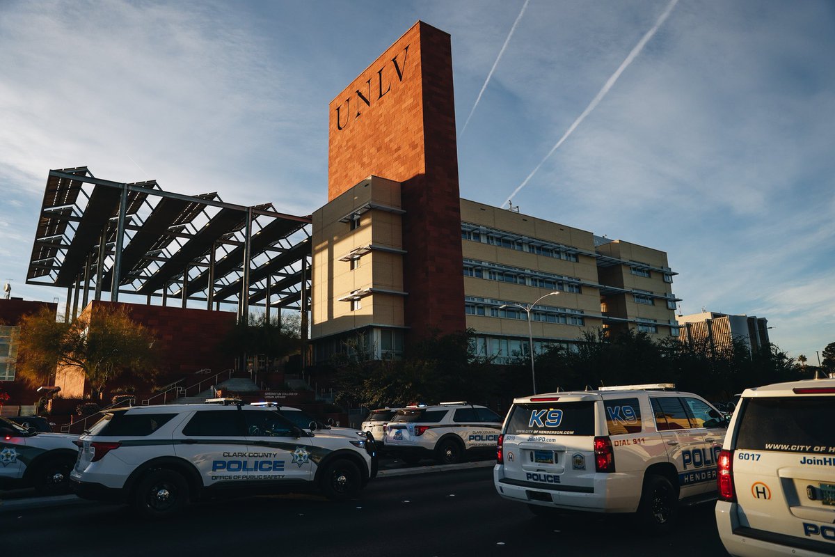 Three are confirmed dead after a shooting at UNLV today. @reviewjournal