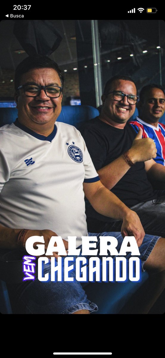 Ja conhece a arena cwg? N? Aff se vc é de salvador precisa