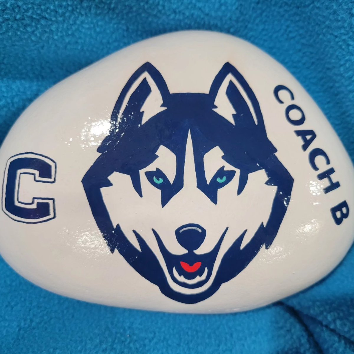 UConnFBall365's tweet image. This is what I made for him. #blockC