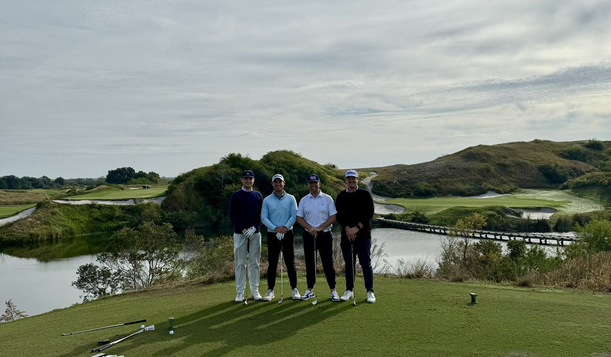 CrokerMichael's tweet photo. Great vibes, better company, and more birdies 👀🏝️#streamsong https://t.co/j71QPfCMsm