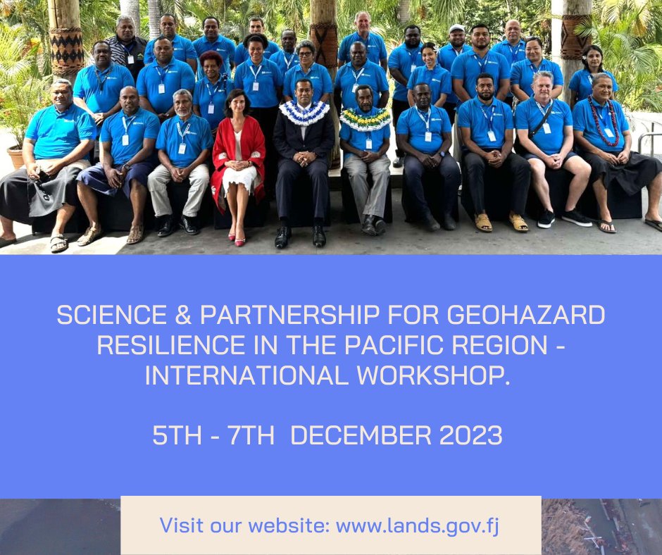“As inhabitants of island nations, Fiji and our Pacific neighbors intimately understand the devastating impact of geohazards like earthquakes, volcanic eruptions, landslides, and tsunamis. Hence, understanding and effectively managing geohazards stand as paramount priorities.”