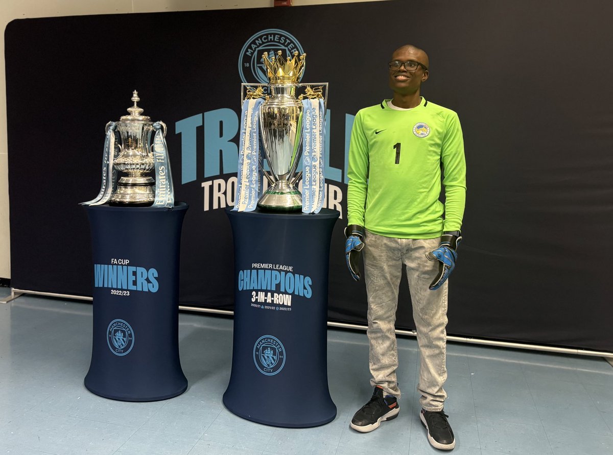 721M_CityHawks's tweet photo. A monumental night for our @SpecOlympicsNY Unified Soccer Team, as they were able to host the @ManCity #TrebleTrophyTour

They are NY Champs, @2026USAGames Champs, 5th in the 🌎 as @specialolyUSA @SOWG_Berlin2023 and now alongside the iconic trophies of the best team in the world https://t.co/5jCMKXYuIc