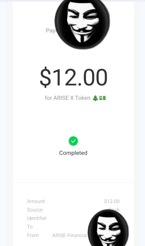 AnOnsf0rAmeRiCa's tweet photo. Another ARISE X Payout....
Don't let this opportunity pass you by.....
Increase your tokens
Increase your next payout.....
#PinnedPost
LFG!!
#cashapp
#Bitcoin
#CHIME
#twitchcommunity
#ARISEX
#FortniteUnderground https://t.co/YW9cZjBByO