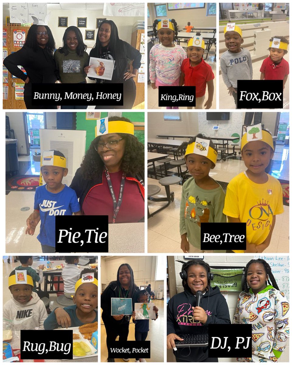 UsherCollierES's tweet photo. Today in the π¦Den, we dressed as "Rhyming Words" in support of Inclusive Schools Week! #DrawMeIn #InclusiveSchoolsWeek @APS_DSE @3rdparker @PamMHurt @DrArnoldSBM β€οΈπ€π€π¦ https://t.co/YhjhE8VQuO