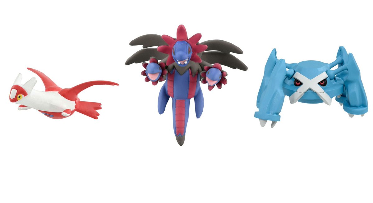 AmiAmi_English's tweet photo. 💥Released!!💥
Pokemon MonColle Items (Takara Tomy)
#HoOh
#Lunala #Kyurem
#Latias #Hydreigon #Metacross
...and more!!
Order from👉https://t.co/aio2qkXvyq
#Pokemon https://t.co/zFCMaf8NvP