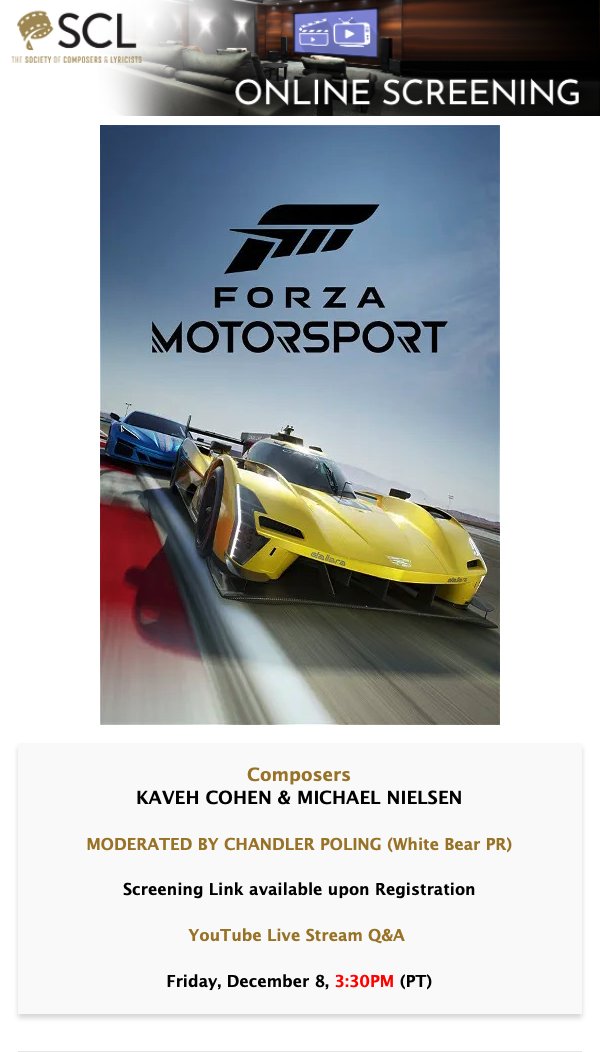 Forza Motorsport 6 (Original Soundtrack) - Album by Kaveh Cohen