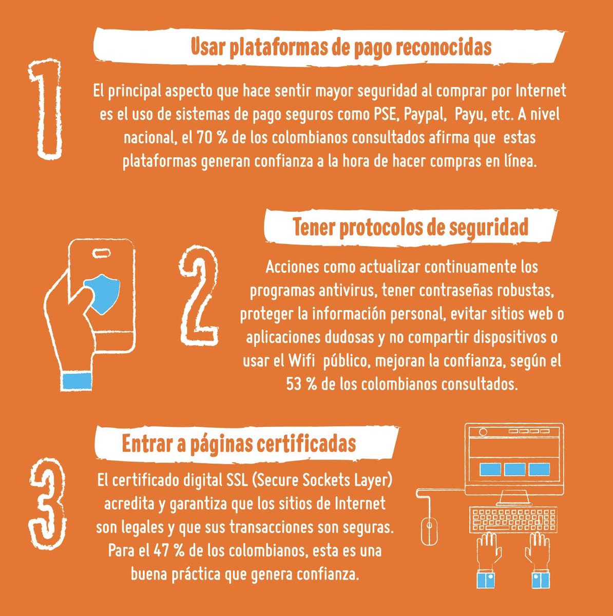 RedCIOMeta's tweet photo. Si estás elaborando tu lista de regalos, el estudio ‘Percepciones y Uso de Internet en Colombia’ de @puntoCO ofrece valiosos consejos para garantizar una compra segura en línea. 

Ingresa a https://t.co/2YTZD3UGh0 para asegurar tu compra de regalos por internet. https://t.co/3eQ7NkNX3Z