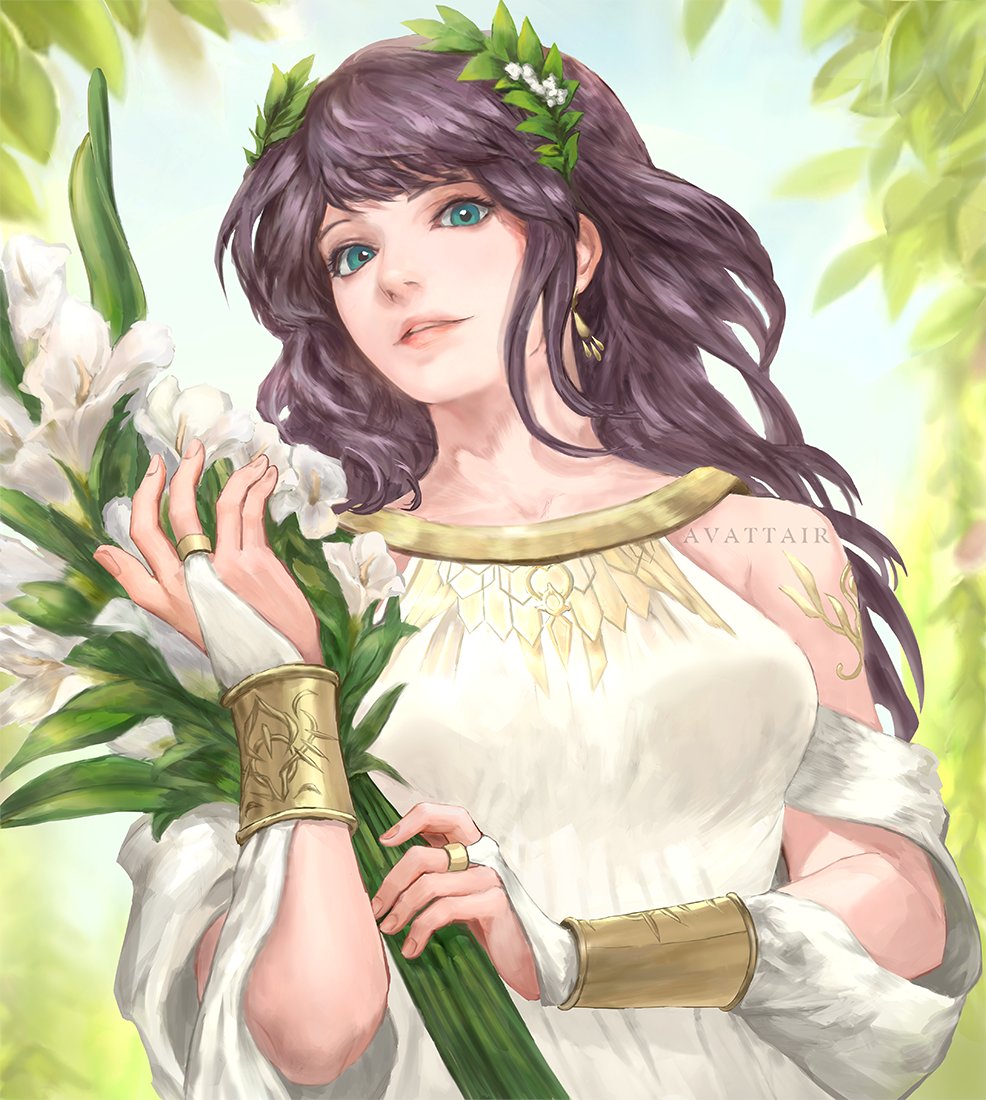 A redo of an old painting, back when I was taking bust up commissions
#characterart #fantasyart #ArtistOnTwitter