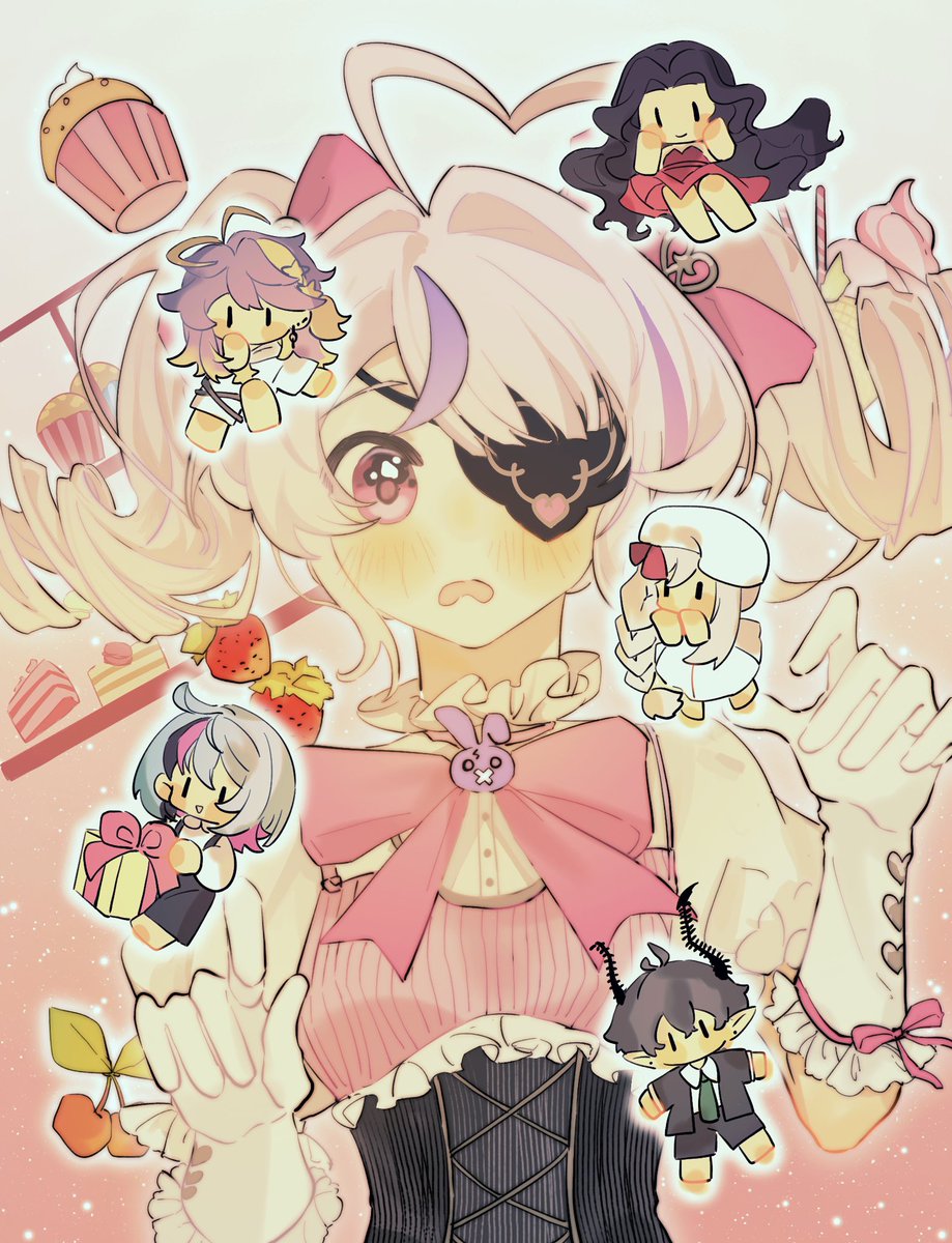 Weeksun_'s tweet photo. ✨🎀 Happy birthday to Maria 24h Artwork Project 🎀✨
✦No.12<sweet doll sweet days>
Happy birthday 🥳muaa
💖for u company and 🥹 songs！I 👂🏻when🎨hh
Wish u =D AYS💕
#MarifacturingDay #MariArtte
🔜Previous: @FeiJiu99
🔜 Next:  @Asainatsu1
The next one will be released in an hour https://t.co/pVv84aKl7g