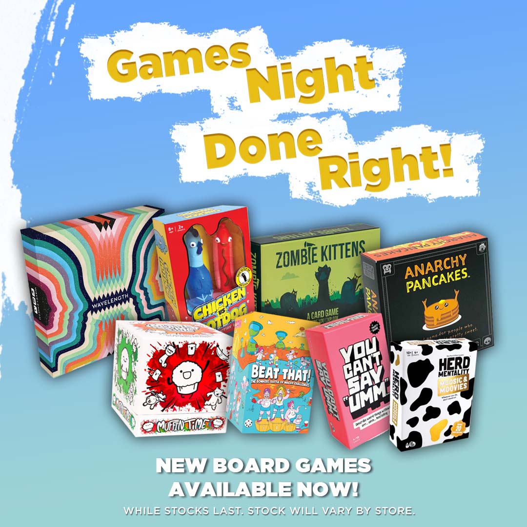 JBHiFi's tweet photo. Add some variety to your game night rotation with these new additions from JB. 🎲

Shop Now 👉 https://t.co/UDRNijV33n https://t.co/dXoMI4mQaM