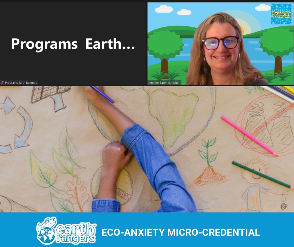 For the past year, I've been enjoying facilitating <a href="/EarthRangers/">Earth Rangers/Éco Héros 🐸🌎</a> -From Eco-Anxiety to Eco-Action: #Educator Strategies to Support Students Micro-credential. Tonight was the final Zoom for the Fall, 2023 Session. Registration is open for the Winter Session. homeroom.earthrangers.com/eco-anxiety-in…