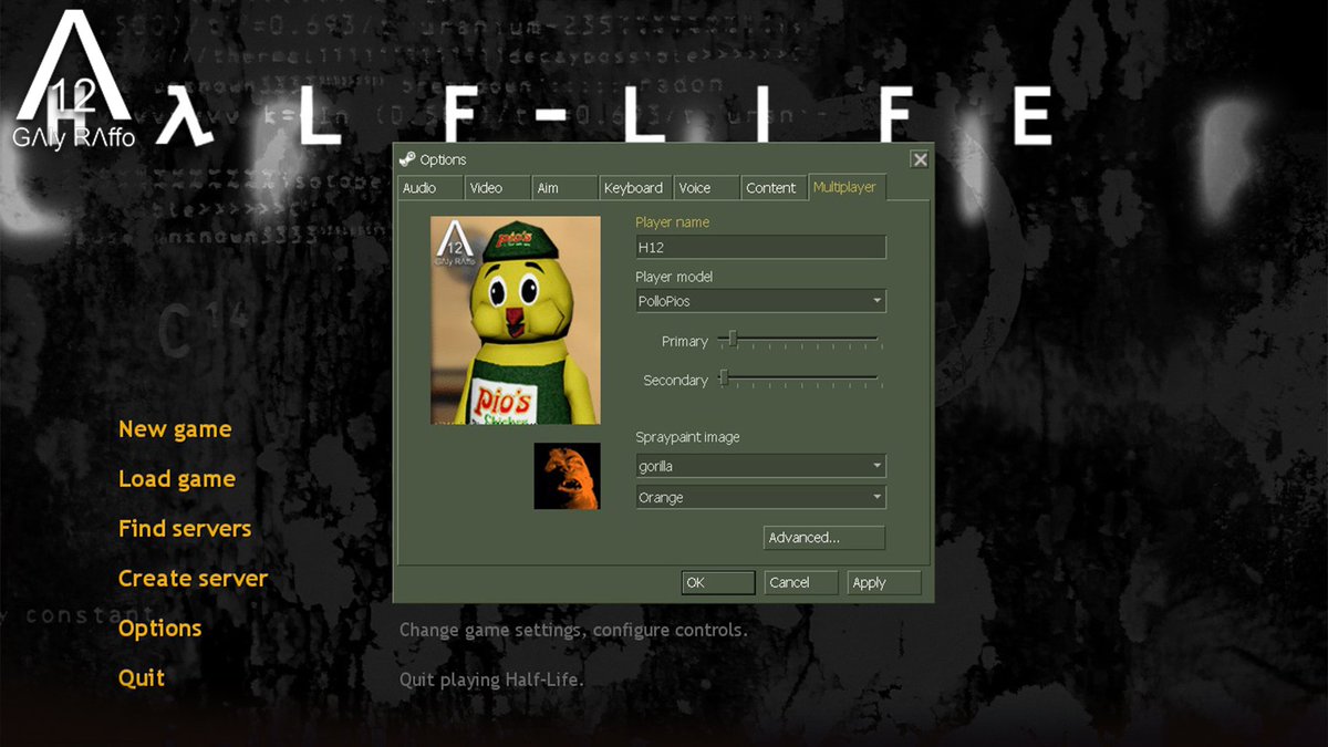 galyraffo12's tweet photo. Ya se encuentra disponible el Remake del Playermodel del Pollo Pios para Half-Life.
Link del mod:
https://t.co/PTDhoOCdwp
#halflife #valve #halflifealyx #memes #hl #gordonfreeman
#blackmesa #meme #gaming #half #life #gamer #art
#game #videogames #peru #pollo #pioschicken https://t.co/GNu7TW5vhm