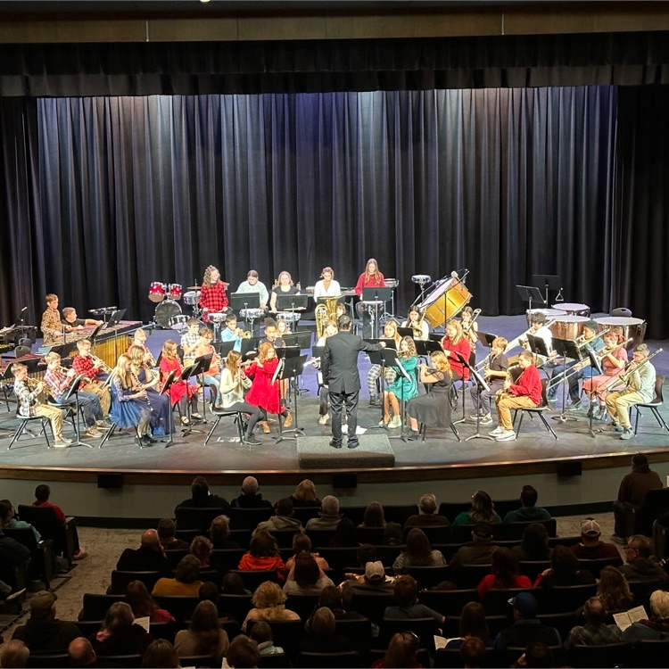 TrentonBulldogs's tweet photo. 6th grade band performing at the Winter Concert. #TMSPride #InspiringExcellence https://t.co/uS7yD5kDgx