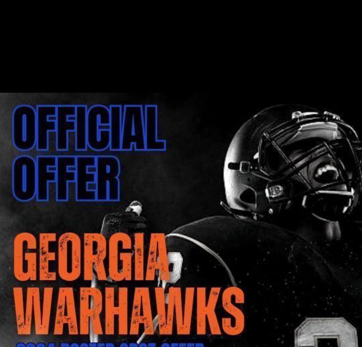 After a great conversation I am blessed to receive an offer from <a href="/GeorgiaWarhawks/">Georgia Warhawks</a>!! @spollar1 @1BIGJONES <a href="/yarnell6/">Yarnell Smith</a> <a href="/DMase9/">Damon Mason (i_am_DM9)</a> <a href="/coachscott20023/">Marcus Scott</a> #AGTG