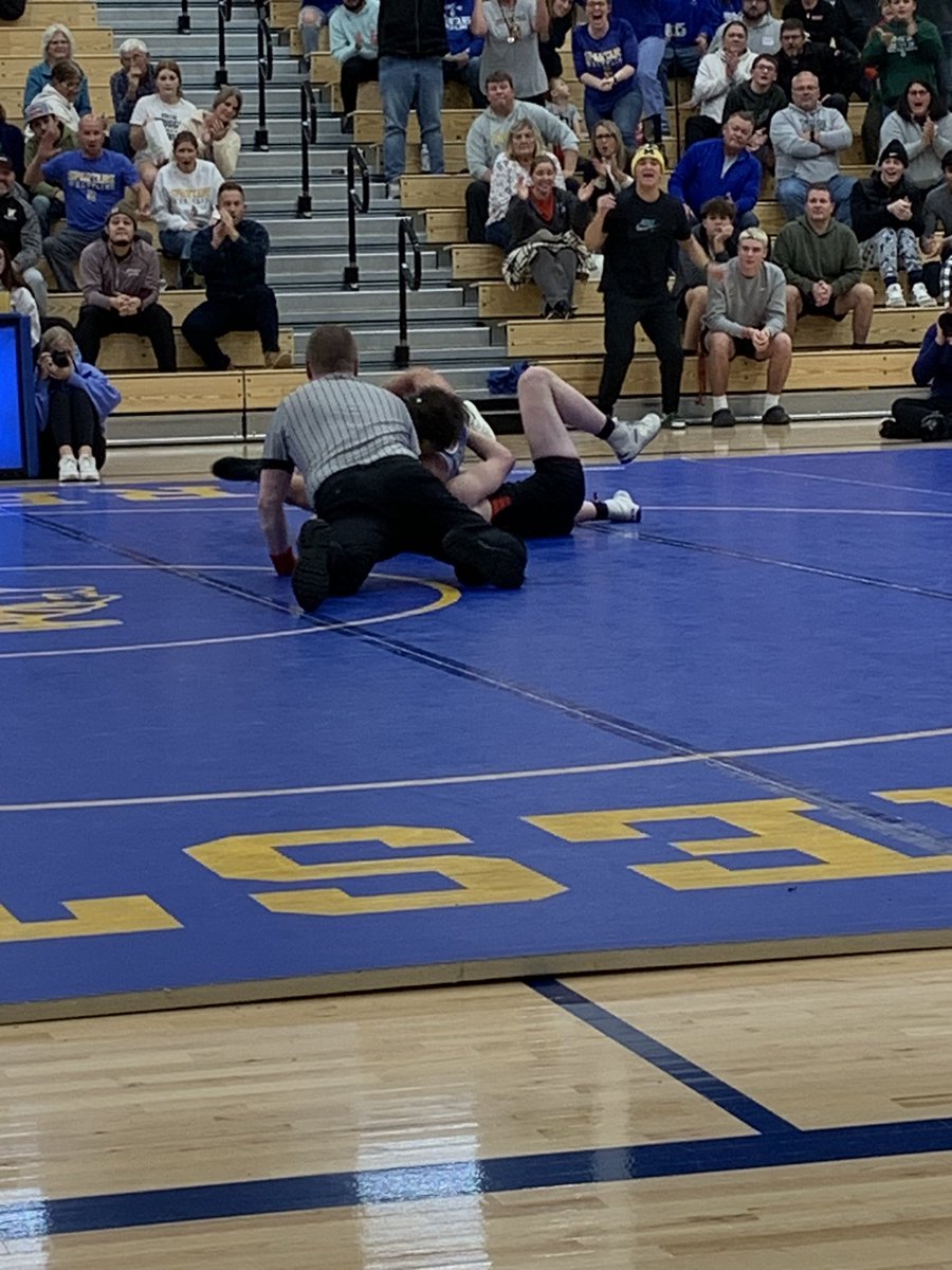Pursley at 190
Wins by pin!