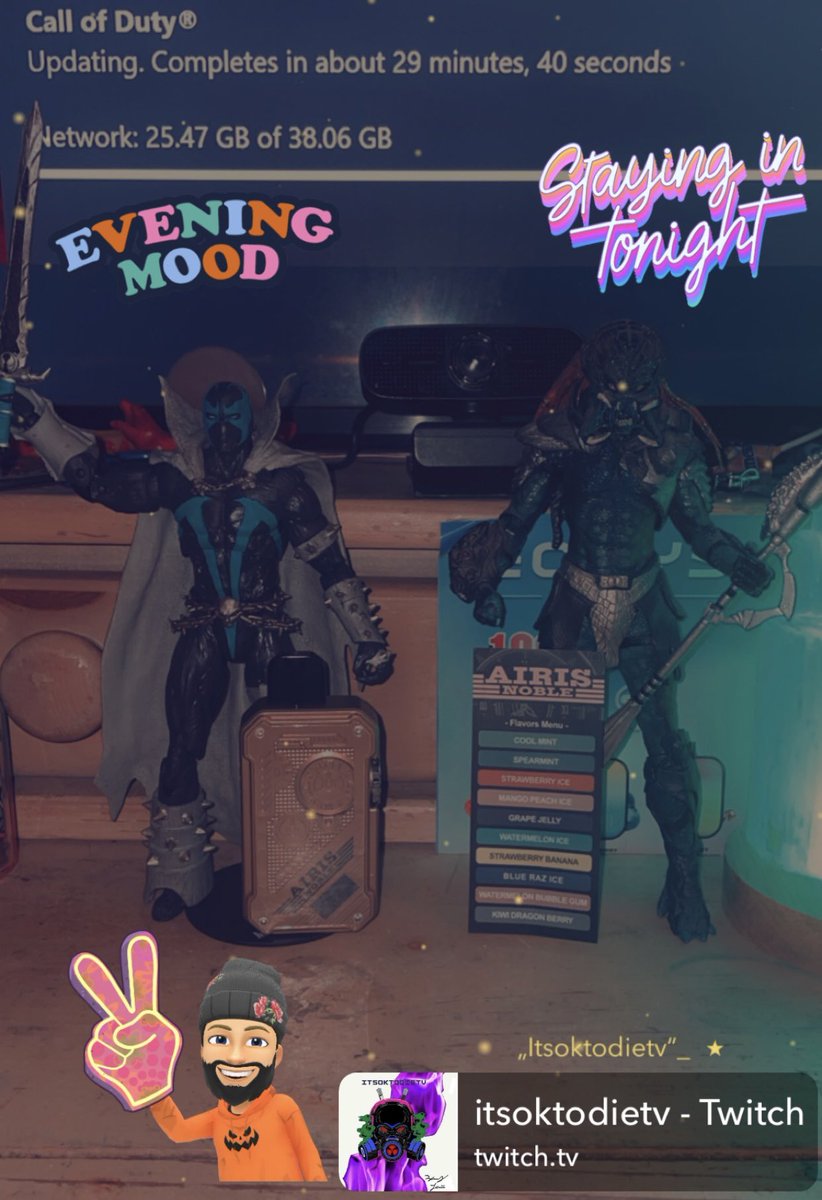 ITSOKTODIEtv's tweet photo. #StonerFam #Mmemberville #twitchcommunity #Twitchfam #OutcastFam we going #Live on #twitch playing some #callofduty grinding up the new battle pass checking out the new season bring bowl packs and snacks we big vibing I miss y’all can’t wait to chat it up !!! Everyone going sleep have amazing sleep and great dreams I love y’all! ❤️🤗 we going live at 10Pm EST ❤️🤗😁💙😱💜✅😎🔥😶‍🌫️🍀🥹💯💗🥺🎃🙏😍😤🤩😮‍💨😏😈🤝