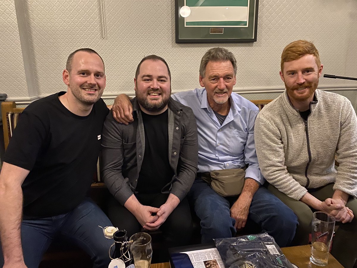 hartel2's tweet photo. When the GAA community come together… they come together!!

The launch of #Corny at @roundtowers was a huge success and amazing to meet the man for the first time

You can listen to the four part miniseries here:

Spotify: https://t.co/Gho4IMDvwk

Apple: https://t.co/kvG1Xi8ddd https://t.co/ZWs5Vaykot