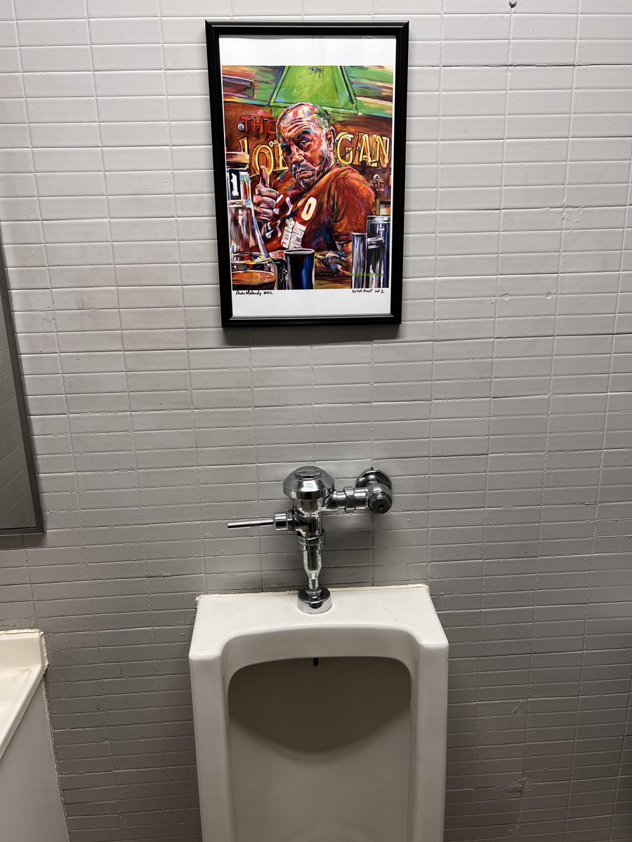 If you pee at @MyCarDoc, just know that @joerogan approves....as long as ya wash your hands.  I love this print by @natemichaels