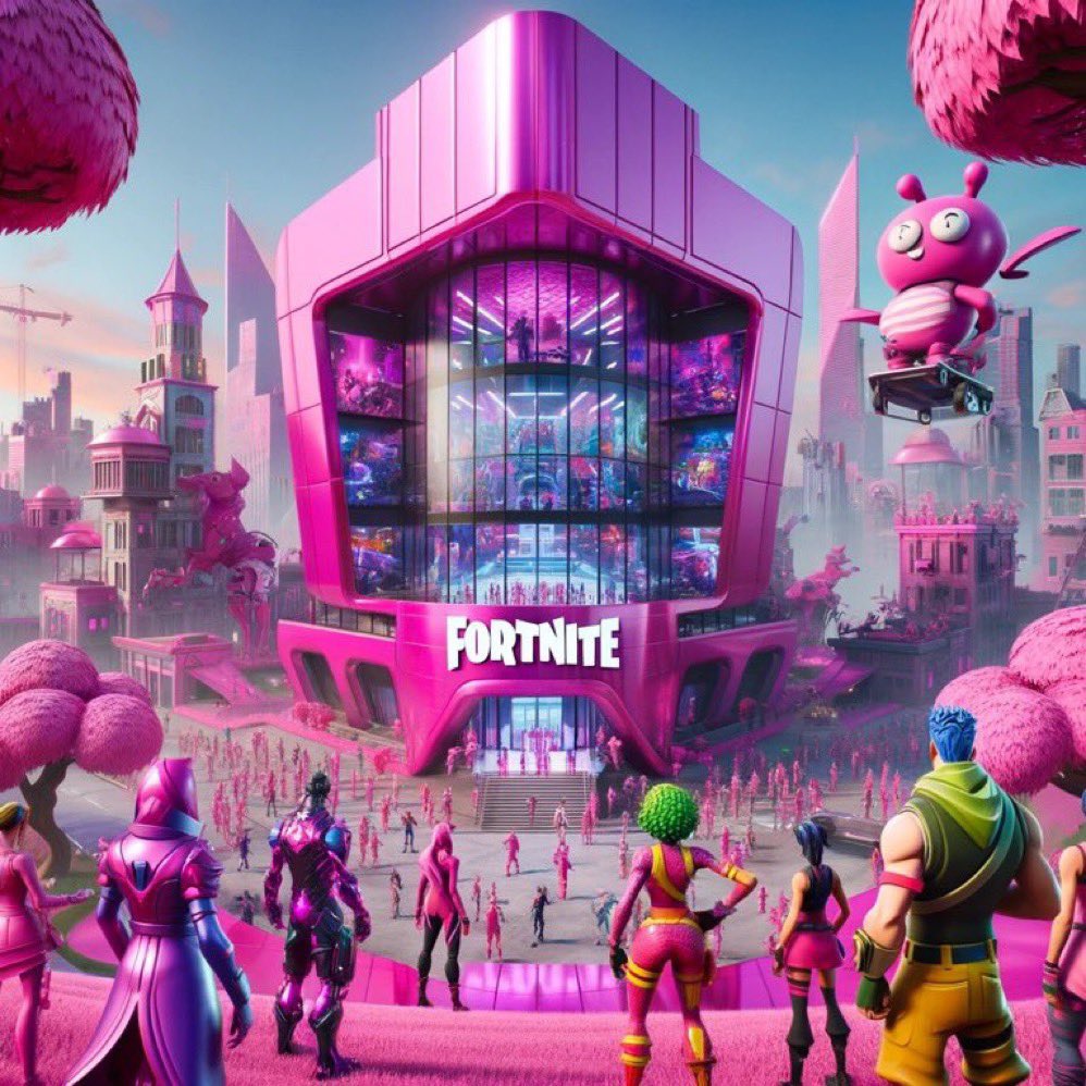 ronreup's tweet photo. Fortnite will host their first ever Battle Royale in Gag City @FortniteGame 🎀 welcome! https://t.co/80THXqglSE