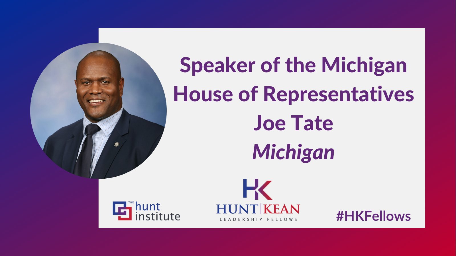 New Michigan House Speaker Joe Tate: Democrats will seek consensus