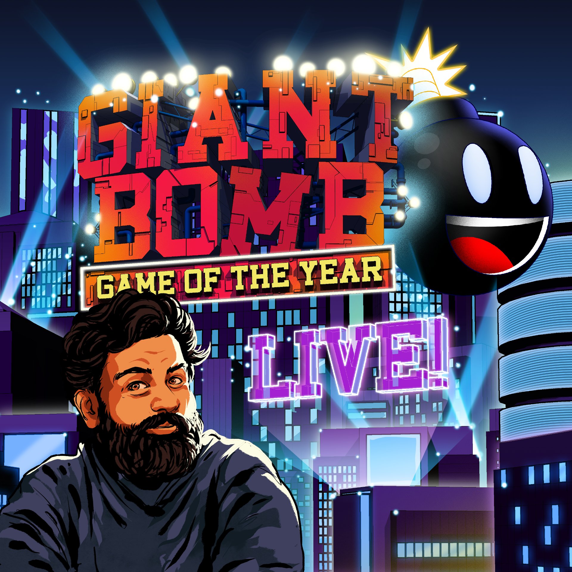 World's Famous Giant Bomb on X: FUCK IT, WE'RE DOING IT LIVE! the REAL  GOTY 2023 Finale! Giant Bomb will crown THE Game of the Year in front of a  live audience!