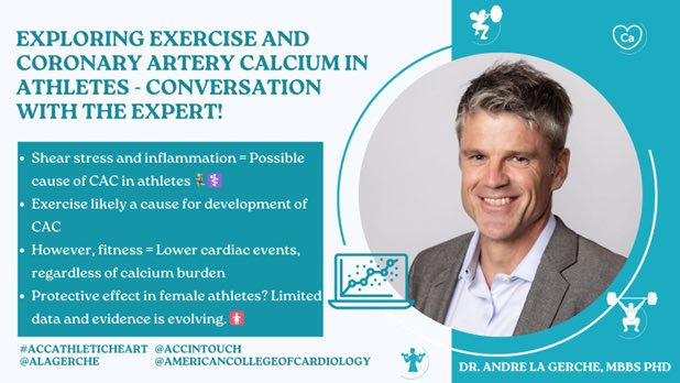 Jeff Hsu, MD, PhD (@jeffhsumd) on Twitter photo New on ACC.org #SportsCardio:
“CAC in the Masters Athlete 🏃🏻”
🔹Mechanisms?
🔹Sex differences?
🔹Implications?
Latest in our CV Sports Chat series in which FITs interview experts on 🔥 topics
Read @skheartdoc’s interview of <a href="/ALaGerche/">Andre La Gerche</a>:
acc.org/Latest-in-Card… New on ACC.org #SportsCardio:
“CAC in the Masters Athlete 🏃🏻”
🔹Mechanisms?
🔹Sex differences?
🔹Implications?
Latest in our CV Sports Chat series in which FITs interview experts on 🔥 topics
Read @skheartdoc’s interview of <a href="/ALaGerche/">Andre La Gerche</a>:
acc.org/Latest-in-Card…
