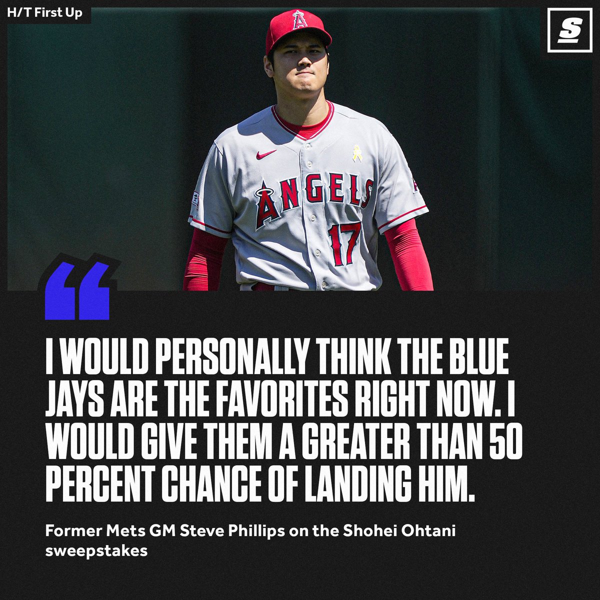 Steve Phillips thinks the Jays are the favorites for Shohei Ohtani. 😳🚨