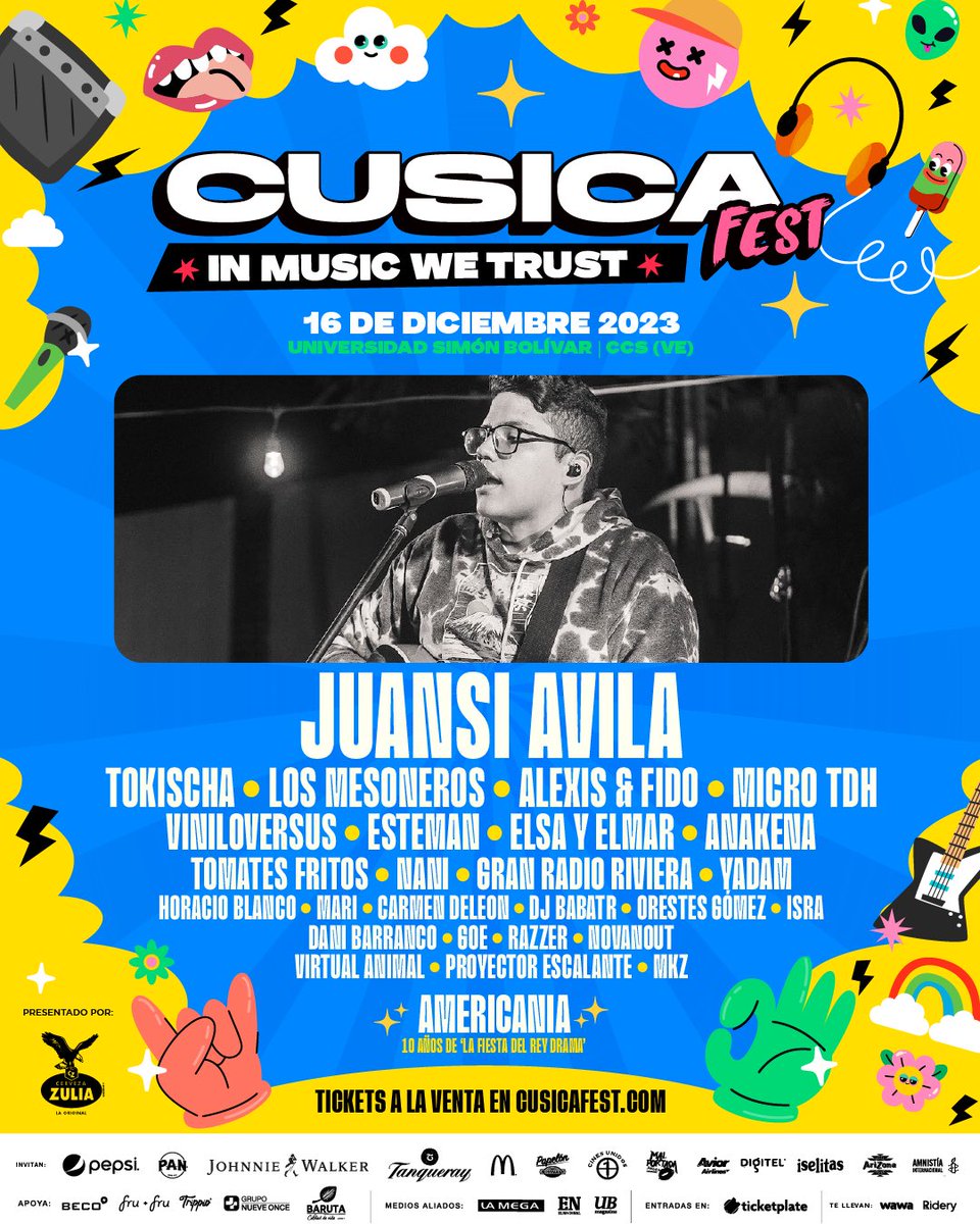 CusicaVzla's tweet photo. .@carmen_deleon @VirtualAnimal_ @razzerbc y @JuansiAvila nos estarán acompañando en esta tercera edición del CUSICA FEST 😎 (que, btw, ya solo quedan DIEZ DÍAS). https://t.co/Gkq1DifUM7