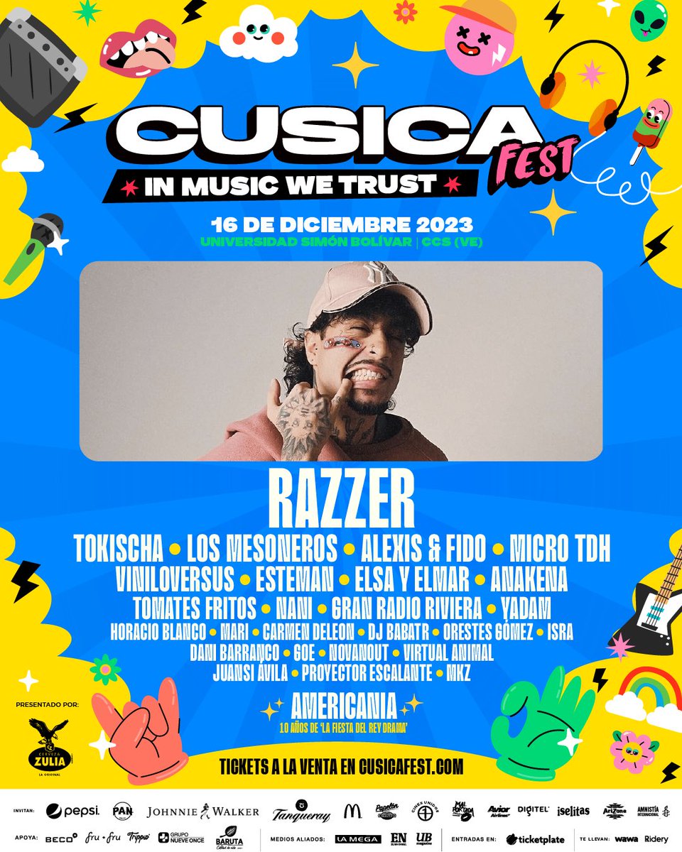 CusicaVzla's tweet photo. .@carmen_deleon @VirtualAnimal_ @razzerbc y @JuansiAvila nos estarán acompañando en esta tercera edición del CUSICA FEST 😎 (que, btw, ya solo quedan DIEZ DÍAS). https://t.co/Gkq1DifUM7