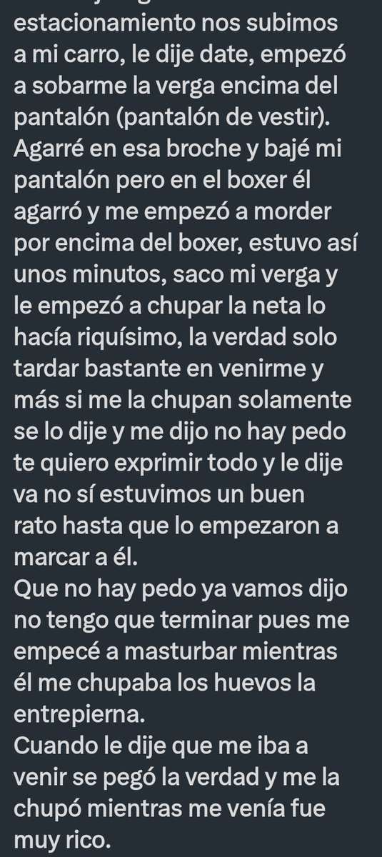 TuRelatoHot's tweet photo. #RelatoDeUnSeguidor
#TuRelatoHot
#RelatosEroticos
#Relatosgay
Relato de @Black28_R https://t.co/QMrZLRd3Ss
