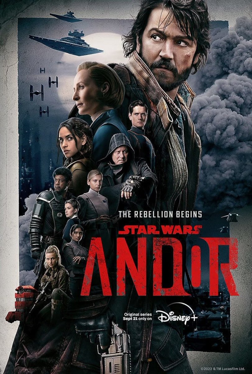 ‘ANDOR’ has been nominated for ‘Best Science Fiction Television Series’ and ‘Best New Genre Television Series’ for the Saturn Awards! #Andor
