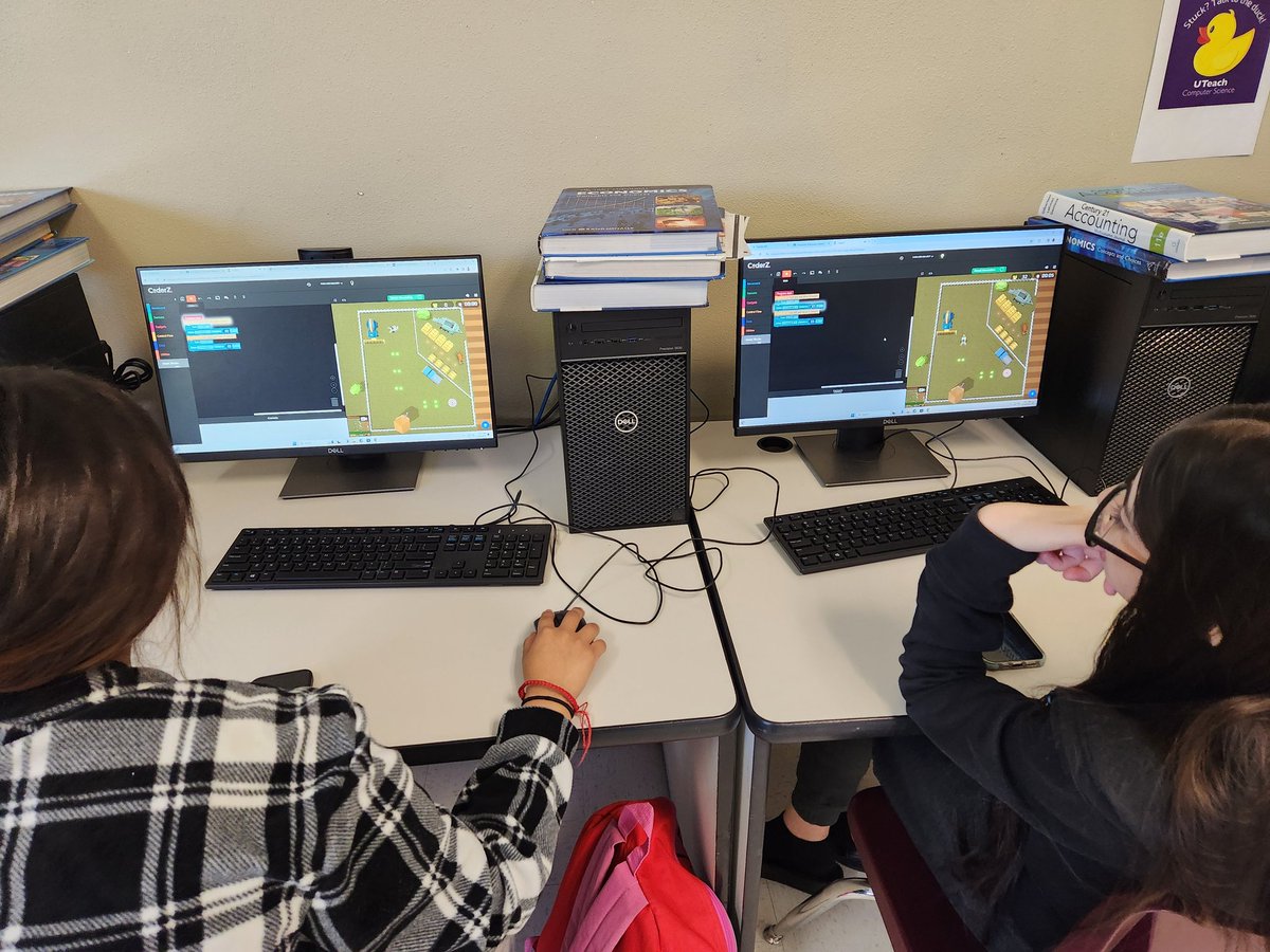 JoseLSilvaSmith's tweet image. All THS Business Ed & Computer Science students continue celebrating @CSEdWeek by completing the @codeorg's Code Farm challenges. They added the appropriate code to the programs to complete each mission. Computer Science is everywhere! ❤️👍😊 #TISDProud #CSEdWeek #codeorg