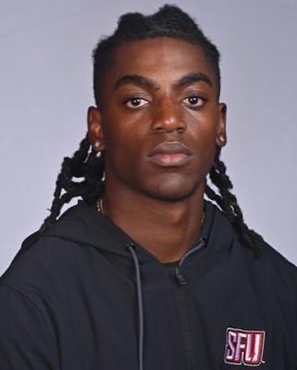 redwolvesxctf's tweet photo. Our athletes of the week, from the Bucknell Bison Opener.

Track:  @Davidniangg won the 60m hurdles with a NEC-leading time of 7.97.
 
Field:  Arnold Mve Ndjamen took second in the HJ with a leap of 6’ 4.75”.
 
Rookie:  @camwagner6 took 14th in the SP with a mark of 43’ 9.75”. https://t.co/DGF702Mxuj