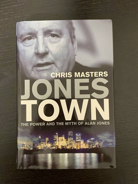 To anyone who hasn't read the book Jonestown by Chris Masters, I suggest you do. Nearly 20 years old, & highlights the power/influence Alan Jones had! Well written, & most of all, true, coz if it wasn't, Gloria would've sued... @sleepinggiantsoz @slpng_giants_oz @BethanyinCBR