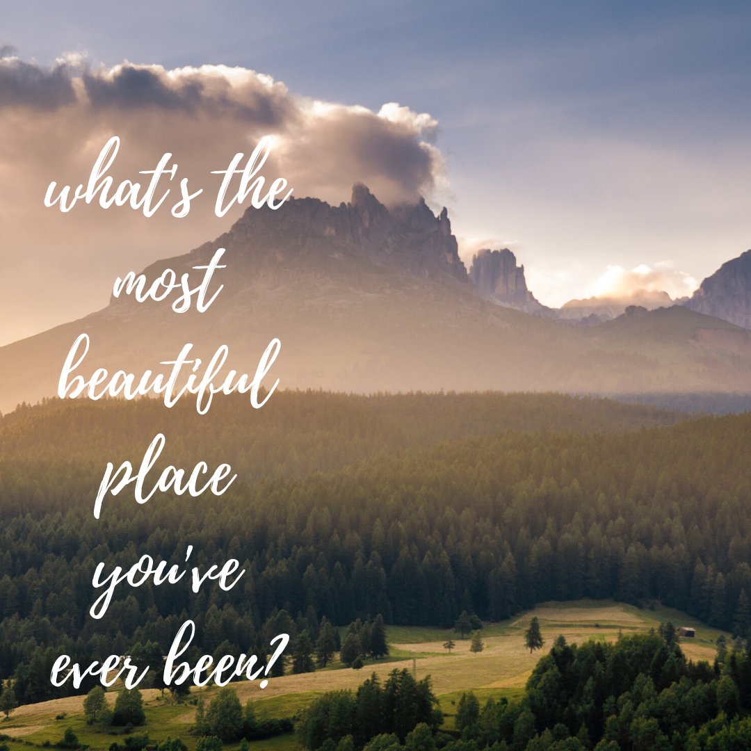 What's the most beautiful place you've ever been? 😊

#wanderlust #travel #lovetotravel #goanywhere #drive