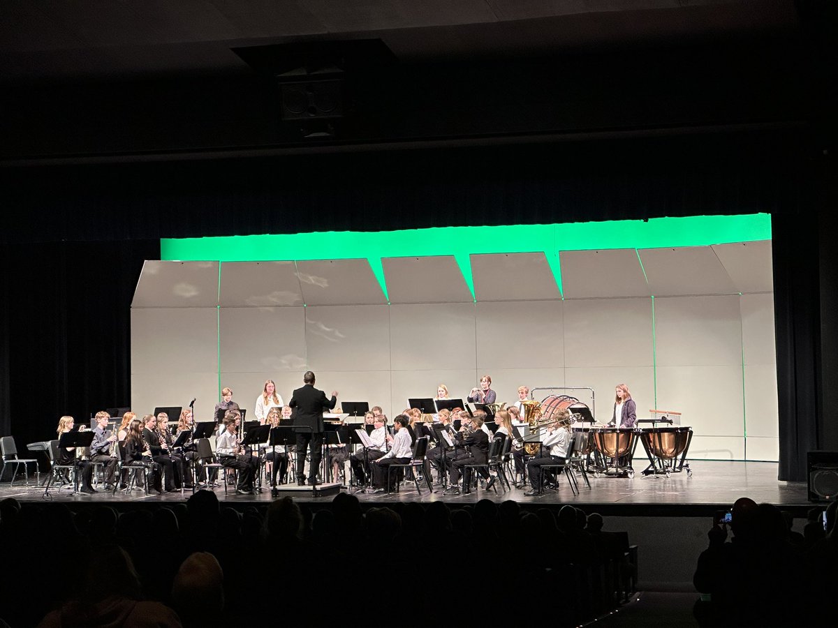 Great concert tonight by the Nipher Bands, Jazz and Percussion Ensemble!  <a href="/NipherMiddle/">Nipher Middle School</a> <a href="/kwoodschools/">Kirkwood School Dist</a>